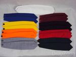 Pair of Plain Shoulder Button Down Epaulettes Assorted Colours Security Workwear