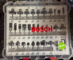 Bosch Powertool Accessories PRO Router Bit Mixed Set, 30 Piece