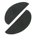MCS Oval Shaped Floorboard Pads Rider Black