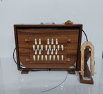 Large 26 Keys Shruti Box,(16"X12"X3") Special 2 Set Reeds, Key - C To B- First