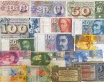 SWITZERLAND SWISS BANKNOTES - CHOICE OF NOTE AND STYLE