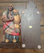Rare Vintage Colibri Cigar Case  Native American Figure