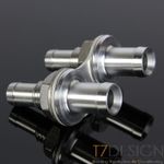 Bulkhead Hose Adapter Narrow 13 - 16mm (1/2" - 5/8") Heater, Kit Car, Rally