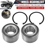 2x For Yamaha Grizzly 700, 550 4X4 2007-2025 Front / Rear Hub Wheel Bearing Kit