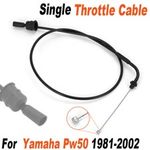 For Yamaha Pw50 Single Throttle Cable Fits For Oil Pump Delete 2002 And Older UK
