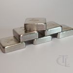 Lead-Free Pewter / Tin Alloy Ingot 250 g ±5% Maker Grade Casting Metal Jewellery