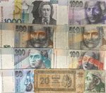 SLOVAKIA  BANK NOTES - CHOICE OF STYLE & NOTE - SLOVAKIA