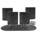 3 M All Black Speed Ramp Kit: 75mm 5 MPH (Fixings Included)