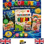 6Pcs Popcorn 3D Puffy Drawing Pens Heat Expand DIY Relief Art Markers