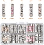 100x Domestic Fuses Plug Top Household Mains 13amp Cartridge Fuse UK seller