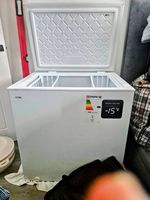 Logik L200CFW21 198L White Chest Freezer, E Rated