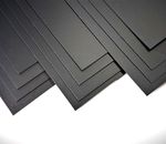 Plastic Sheet Black Polystyrene 5 Pack Matt Finish Plasticard 0.50 0.75 & 1mm