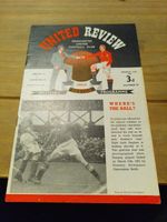 MANCHESTER UNITED v EVERTON 1950/1951 Football Programme 17/3/1951 (28)