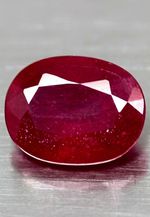 1.60 ct. Natural red Ruby loose gemstone Red Oval Loose Gemstone Fine Quality