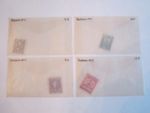 EARLY PARAGUAY STAMPS - SC#33 - 331 & BACK OF BOOK - MINT & USED - OFC-1 