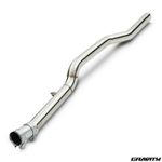 STAINLESS EXHAUST SILENCER RESONATOR BOX DELETE FOR AUDI TT 8N MK1 225 BHP 98-06