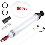 500CC Car Garage Oil Fluid Extractor Fluid Syringe Pump Suction Transfer Filling