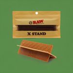 RAW X STAND - Paper Cradle Rolling Tool Station for King Size Papers Flat Packs