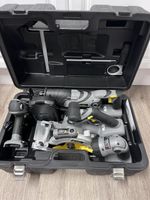 Tool Set 4 in 1 Combi Drill, Circular Saw, Reciprocating Saw and Torch