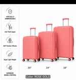 Luggage Set 3 Piece Expandable Suitcase TSA Lock Double Spinner Wheels HardSide