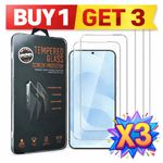 For Samsung S25 Ultra S24 S23 Ultra S22 S21 Plus Tempered Glass Screen Protector