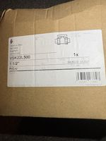 NEW Georg Fischer Tecno Plastic VSK22L500 Ball Valve 1.5” PVC-U DoubleUnion PN16