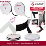 VELCRO® GENUINE PS14 SELF ADHESIVE STICK TAPE HOOK & LOOP STICKY BACK STRIPS 