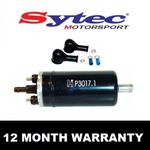 SYTEC MOTORSPORT IN LINE HIGH PRESSURE INJECTION FUEL PUMP RATED 250 BHP