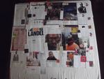 KANYE WEST - MAGAZINE CUTTINGS COLLECTION - CLIPPINGS, ADVERTS, PHOTOS X34.