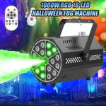 1000W Smoke Fog Machine Wireless Remote DJ Disco Party Stage Fogger Smoker