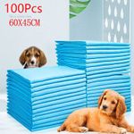 100 Large Puppy Training Trainer Train Pads Toilet Pee Wee Poo Dog Pet Cat Mats