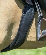 LeMieux Gel-Tek Anatomic Curve Long Jumping Comfort Girth Black/Brown 100-140cm