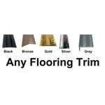 Flooring Trims For Wood Laminate Tile or Carpets - Metal Threshold Bars - Edging