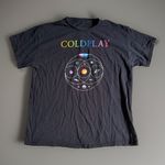 Coldplay Music of the Spheres Live 2022 Black Rock & Pop T-Shirt Tour Dates
