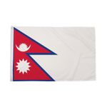 Flagtex Nepal Flag Nepalese Flag with Eyelets