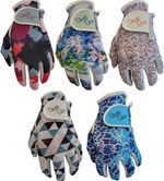 Ladies Divot Diva Cabretta Leather Golf Glove 3 Sizes Small Medium Large Poly 5