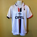 AC Milan FREE POST Away Shirt 1995/97 Medium Men #660