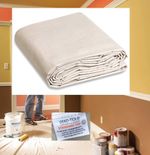 EXTRA HEAVY DUTY COTTON TWILL  BOLTON TWILL DUST SHEET CANVAS DROP CLOTH