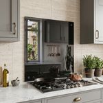 Glass Splashback 6mm Toughened Heat Resistant Kitchen Cooker Hob Panel Splash UK