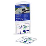 DriveRight Lane Safety Reminder Windscreen Sticker Reversible Driving in Europe