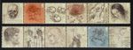 GB 2019 'Leonardo Da Vinci' Full Set of 12 1st Class Stamps (SG4170/4181). MNH