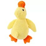 Little Yellow Duck Plush Dog Toy Bite Resistant Chew Toy Pet Companion
