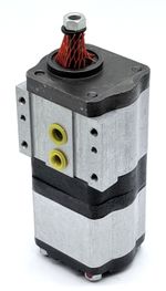 Tandem Hydraulic Pump 3382280M1 for Massey Ferguson  Renault Ares Tractor