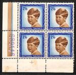 GB Revenue NATIONAL SAVINGS Stamp 2s/6d Corner Block PRINCE CHARLES (KCIII)VS165