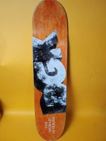 DGK The World Is Yours Skateboard Deck 7.75" Galaxy Cosmic Orange Woodgrain