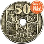 50 CENTIMOS - SPANISH COIN - CHOICE OF DATE 1949 / 1963- SPAIN