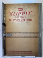Portable Drawing Board A4 Size. MSE Klippet Vintage, Technical Drawing VGC BX38