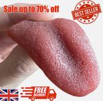 Realistic Fake Tongue Party Gag Joke Prank Trick Scary Funny Toy Costume
