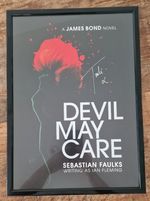 Poster For Devil May Care James Bond Novel By Sebastian Faulks