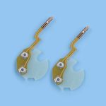 2pcs Flex PCB Fit For BW Technologies Gas Alert MicroClip XT XL Oxygen Sensor lk